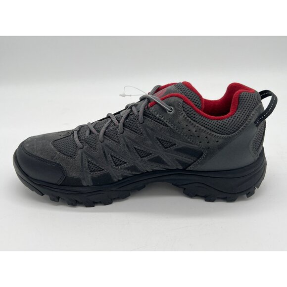 The North Face Mens Size 9 Vibram Sole Hiking Shoe Single Right Gray & Red - Picture 3 of 9